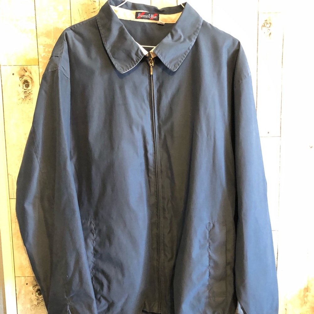 Vintage style light bomber jacket